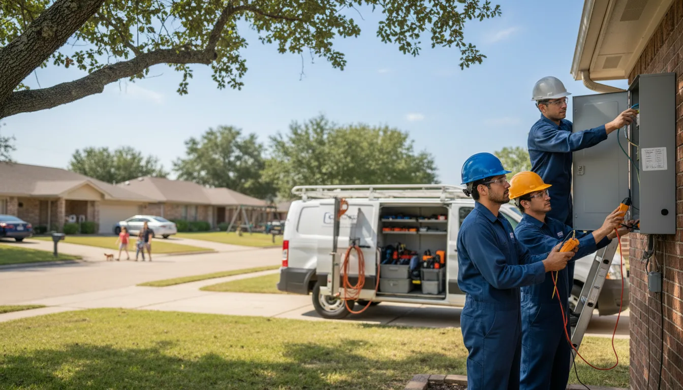 Certified electrician providing emergency electrical services in Gulf, NC